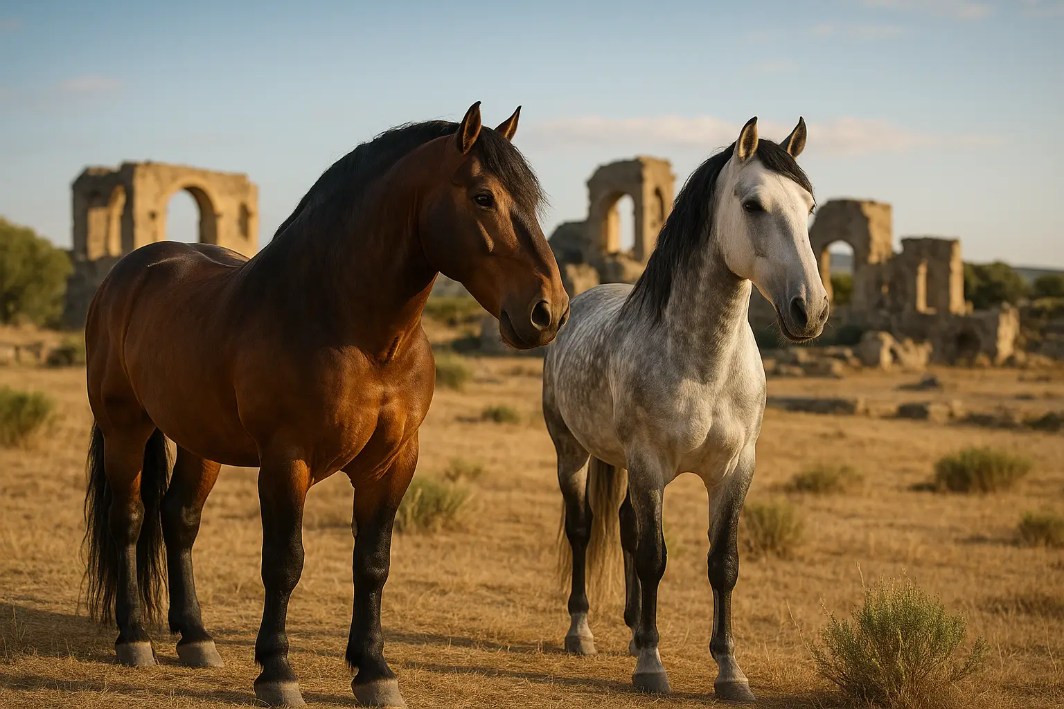 Jämförelse: Portugisiska Lusitano vs Spanska Andalusier – Skillnader och Likheter2025-10-29T12:45:58.563Z
